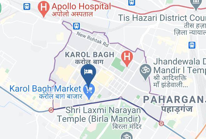 Karol Bagh - Swati Hotel Maps