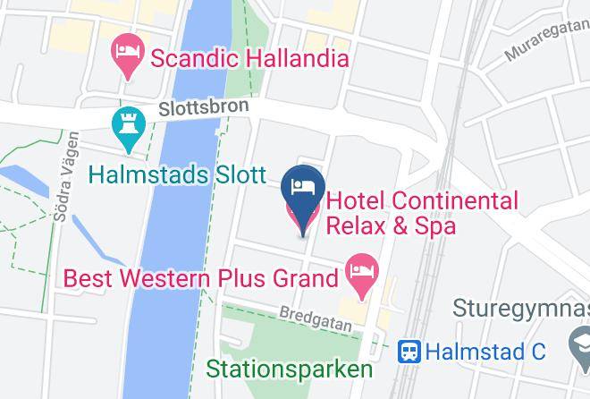 Hotel Continental Relax & Spa Map