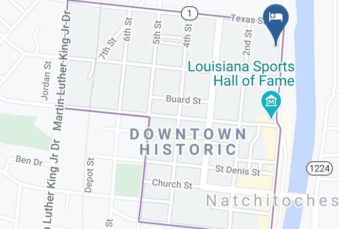 Natchitoches Par - Sweet Cane Inn Maps