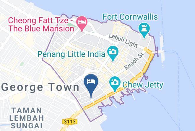 Sweet Cili Hotel Map