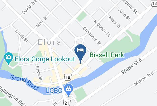 Wellington - Sweet Ella's B&b Maps