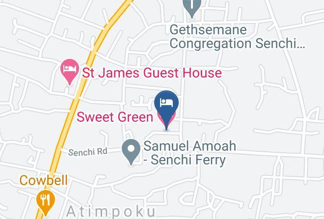 Asuogyman - Sweet Green Hotel Maps