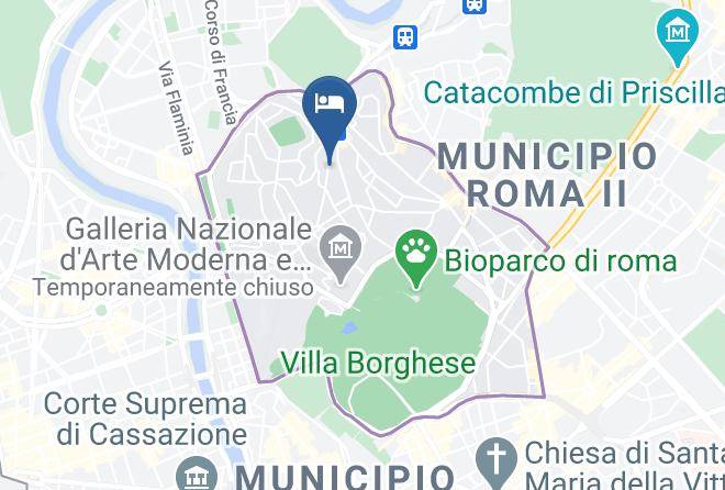 Rome - Sweet Home Parioli Maps