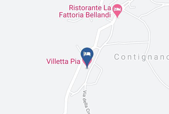 Siena - Villetta Pia Maps