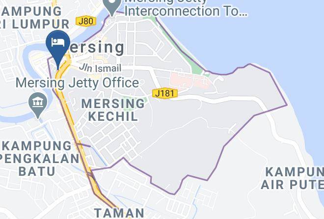 Daerah Mersing - Sweet Hotel Maps