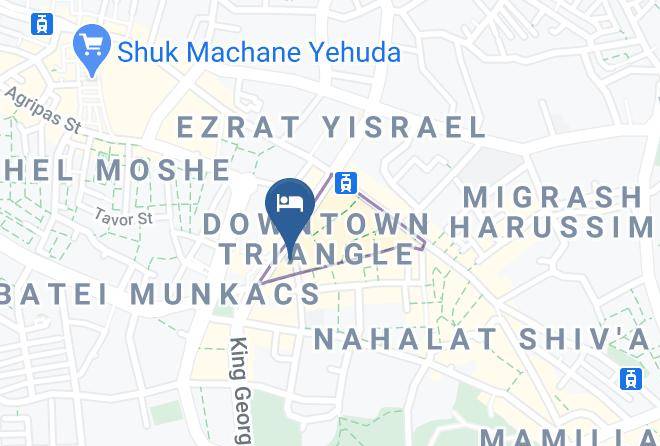 Jerusalem - Sweet Inn Ben Yehuda Maps