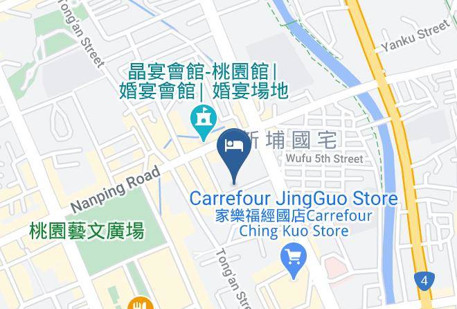 Taoyuan District - Sweet Love Boutique Motel Maps