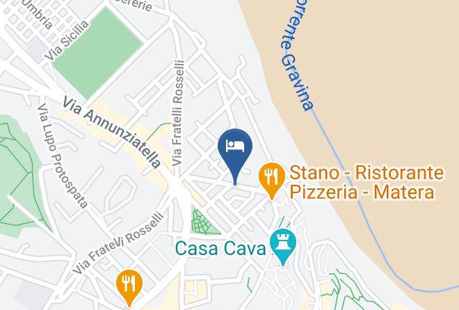 Sweet Matera Map - Basilicata - Matera