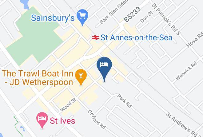 Lancs - Sweet Suites Lytham Maps