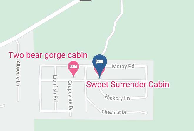 Mccurtain - Sweet Surrender Cabin Maps