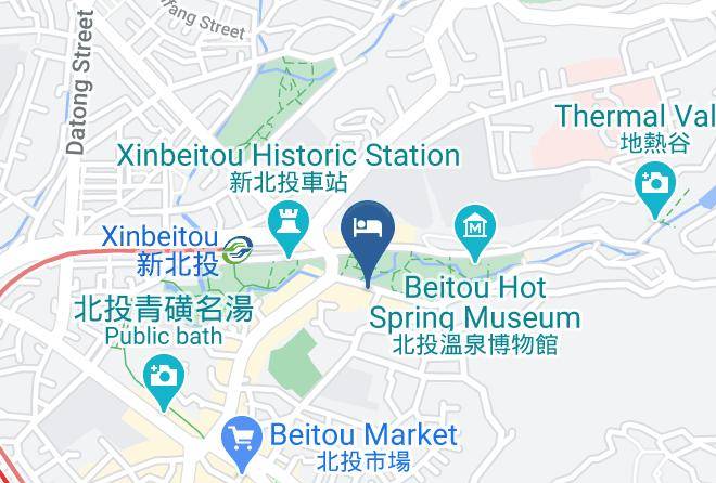 Beitou District Xinbeitou - Sweetme Hotspring Resort Maps
