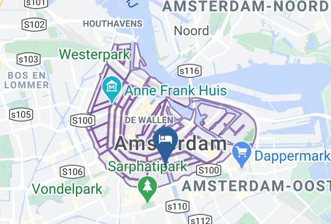Amsterdam - Sweets Hotel Amstelschutsluis Maps