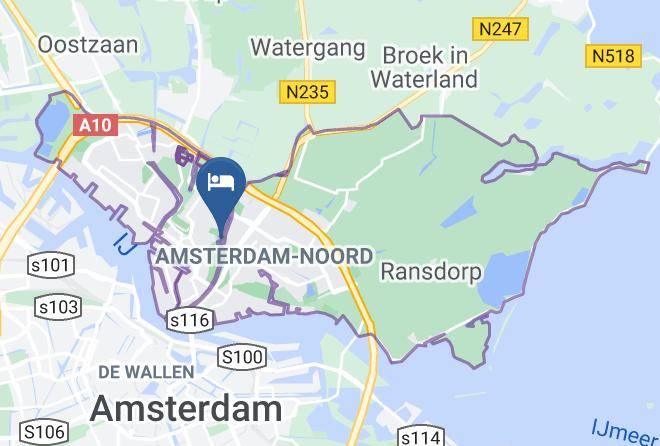 Amsterdam - Sweets Hotel Buiksloterdraaibrug Maps