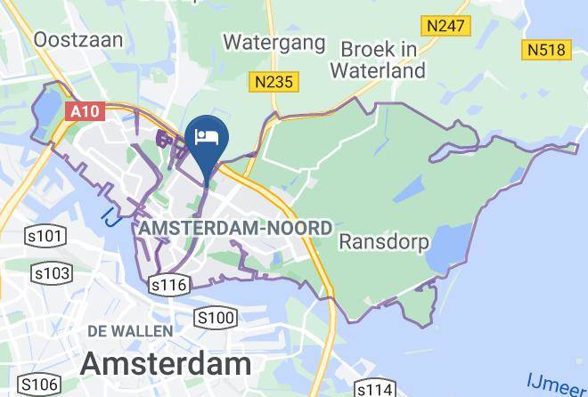 Amsterdam - Sweets Hotel Ijdoornlaanbrug Maps