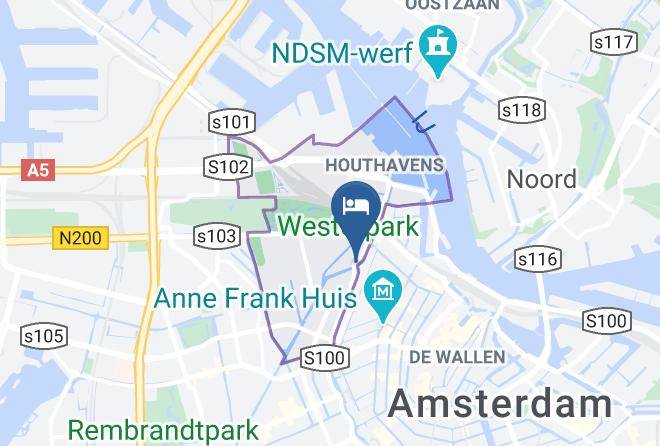 Amsterdam - Sweets Hotel Kattenslootbrug Maps