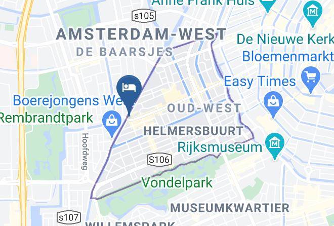 Amsterdam - Sweets Hotel Kinkerbrug Maps
