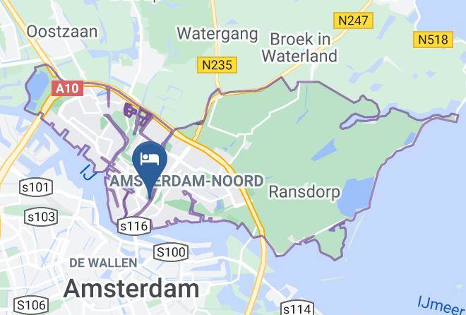 Amsterdam - Sweets Hotel Meeuwenpleinbrug Maps