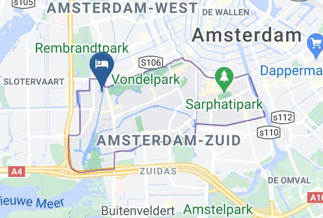 Sweets Hotel Theophile De Bockbrug Map