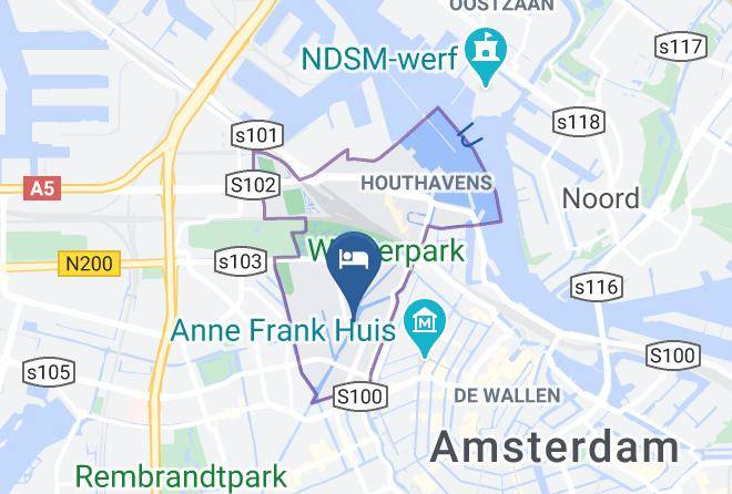 Amsterdam - Sweets Hotel Van Hallbrug Maps