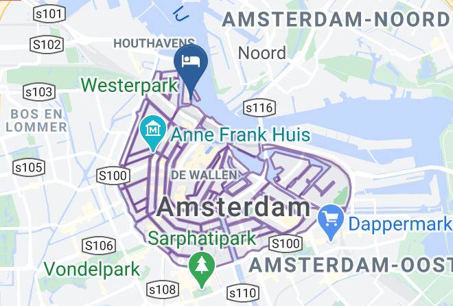 Amsterdam - Sweets Hotel Westerdoksbrug Maps