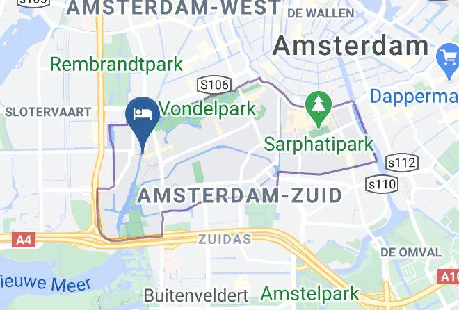 Amsterdam - Sweets Hotel Zeilstraatbrug Maps