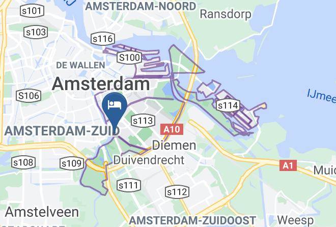 Amsterdam - Sweets Hotel Omvalbrug Maps