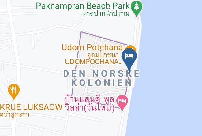 Amphoe Pran Buri - Swiss Beach Resort Maps