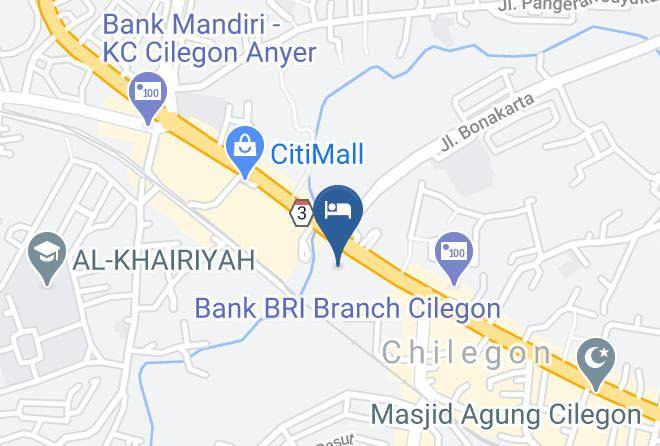 Kota Cilegon - Swiss Belexpress Cilegon Maps