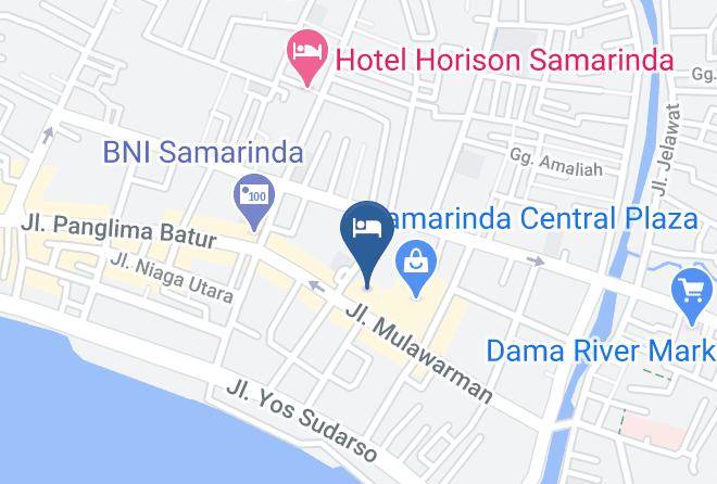 Samarinda - Swiss Belhotel Borneo Samarinda Maps