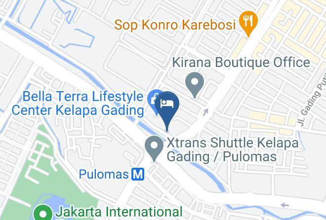 North Jakarta - Swiss Belhotel Kelapa Gading Maps