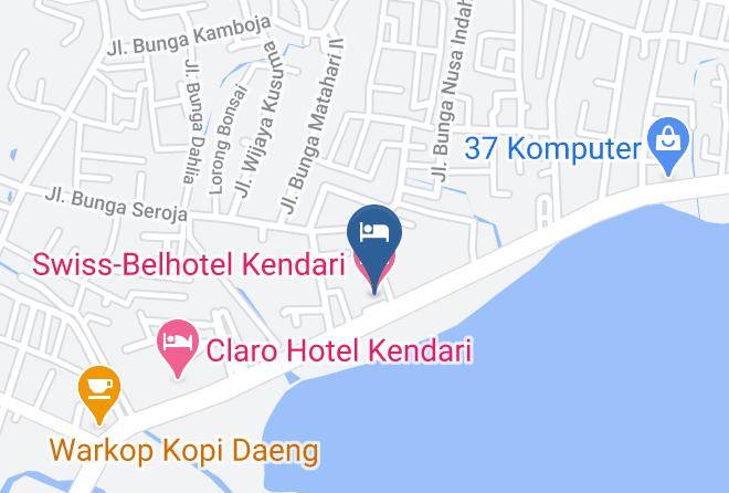 Kendari - Swiss Belhotel Kendari Maps