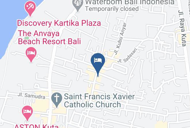 Badung Regency - Swiss Belhotel Tuban Maps