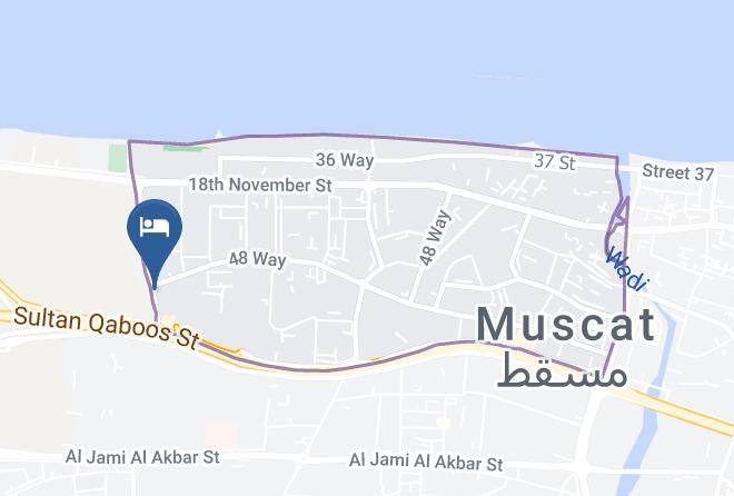 Bawshar - Swiss Belinn Muscat Oman Maps