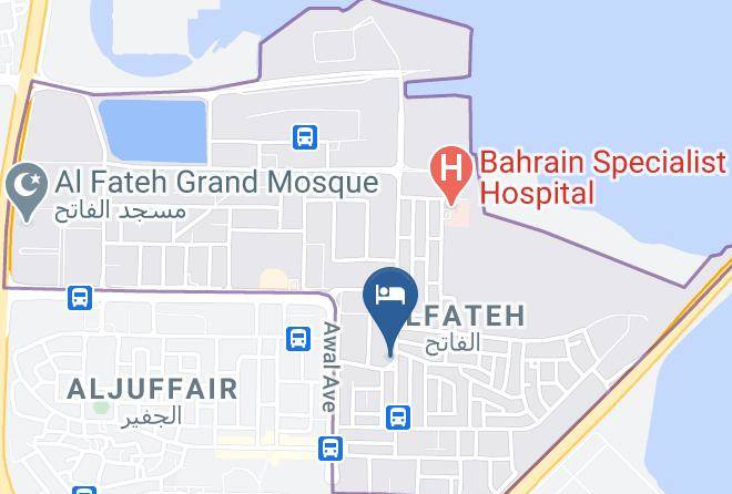 Manama - Swiss Belresidences Juffair Maps