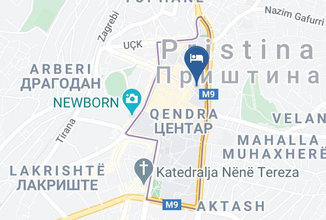 Pristina - Swiss Diamond Hotel Prishtina Maps