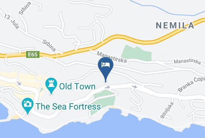 Herceg Novi - Swiss Hotel Montenegro Maps