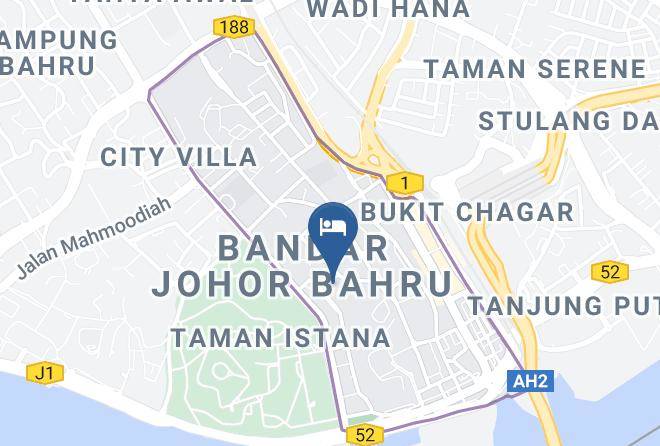 Johor Bahru - Swiss Inn Johor Bahru Maps