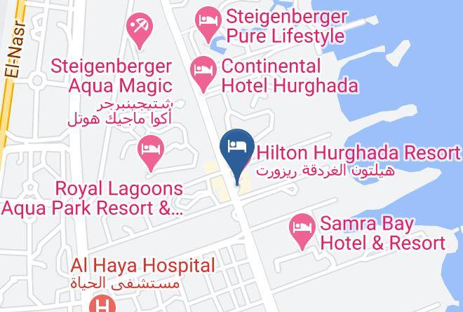 Hurghada - Swiss Inn Resort Maps