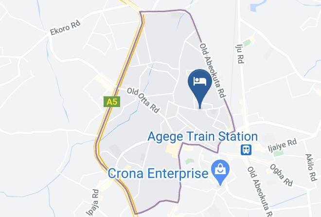 Agege - Swiss Orange Hotel Maps