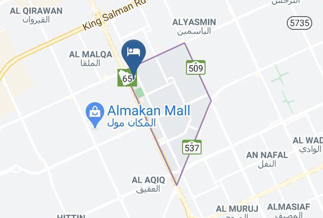 Riyadh - Swiss Spirit Hotel & Suites Metropolitan Maps