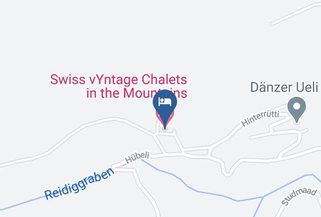 Swiss Vyntage Chalets In The Mountains Karte - Berne - Obersimmental Saanen