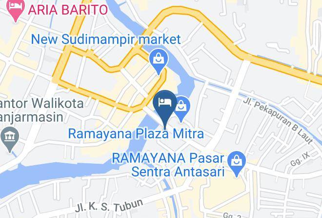 Banjarmasin - Swiss Belhotel Borneo Banjarmasin Maps