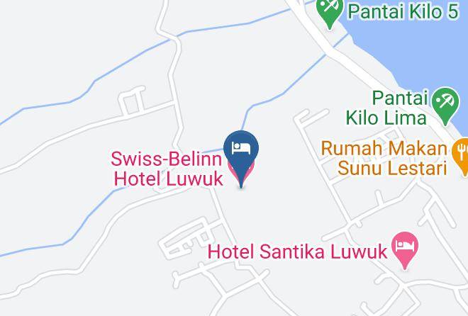 Swiss Belinn Hotel Luwuk Map