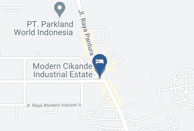 Serang Regency - Swiss Belinn Modern Cikande Maps