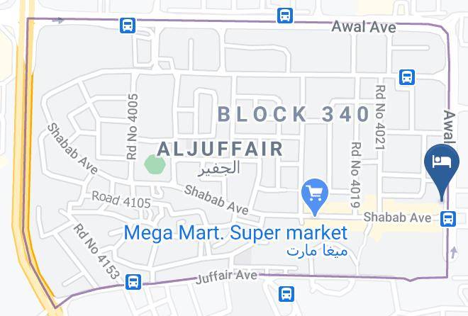 Swiss Belsuites Admiral Juffair Map