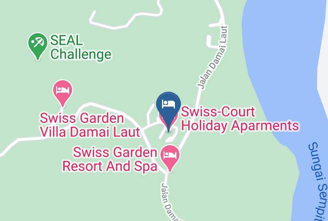 Dinding - Swiss Court Holiday Aparments Maps