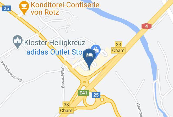 Cham - Swissever Hotel Zug Maps