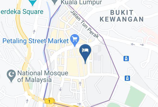 Kuala Lumpur - Swiss Inn Chinatown Kuala Lumpur Maps