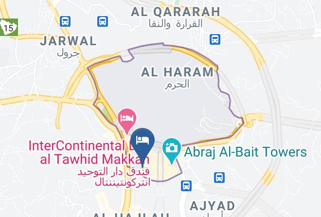 Mecca - Hotel Swissotel Al Maqam Tower F Maps