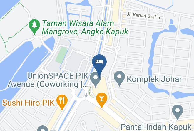 North Jakarta - Swissotel Jakarta Pik Avenue Maps